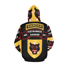 Load image into Gallery viewer, Men&#39;s All Over Print Hoodie (USA Size) (Model H13) - SOF - SSI - Vietnamese Ranger Advisor
