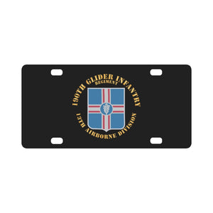 Army - 190th Glider Infantry Regiment - 13th AIrborne Division X 300 Classic License Plate