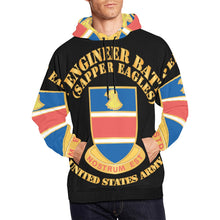 Load image into Gallery viewer, Men&#39;s All Over Print Hoodie (USA Size) (Model H13) - 326th Engineer Bn - Sapper Eagles
