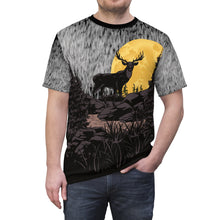 Load image into Gallery viewer, AOP - Deer Moon Shirt  with Rain
