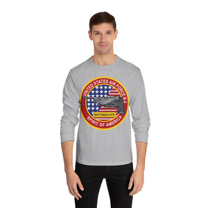 Unisex Classic Long Sleeve T-Shirt - Usaf - B2 - Spirit - Stealth Bomber Wo Txt