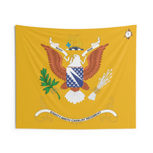 Load image into Gallery viewer, Indoor Wall Tapestries - 1st Squadron, 89th Cavalry Regiment - Regimental Colors Tapestry
