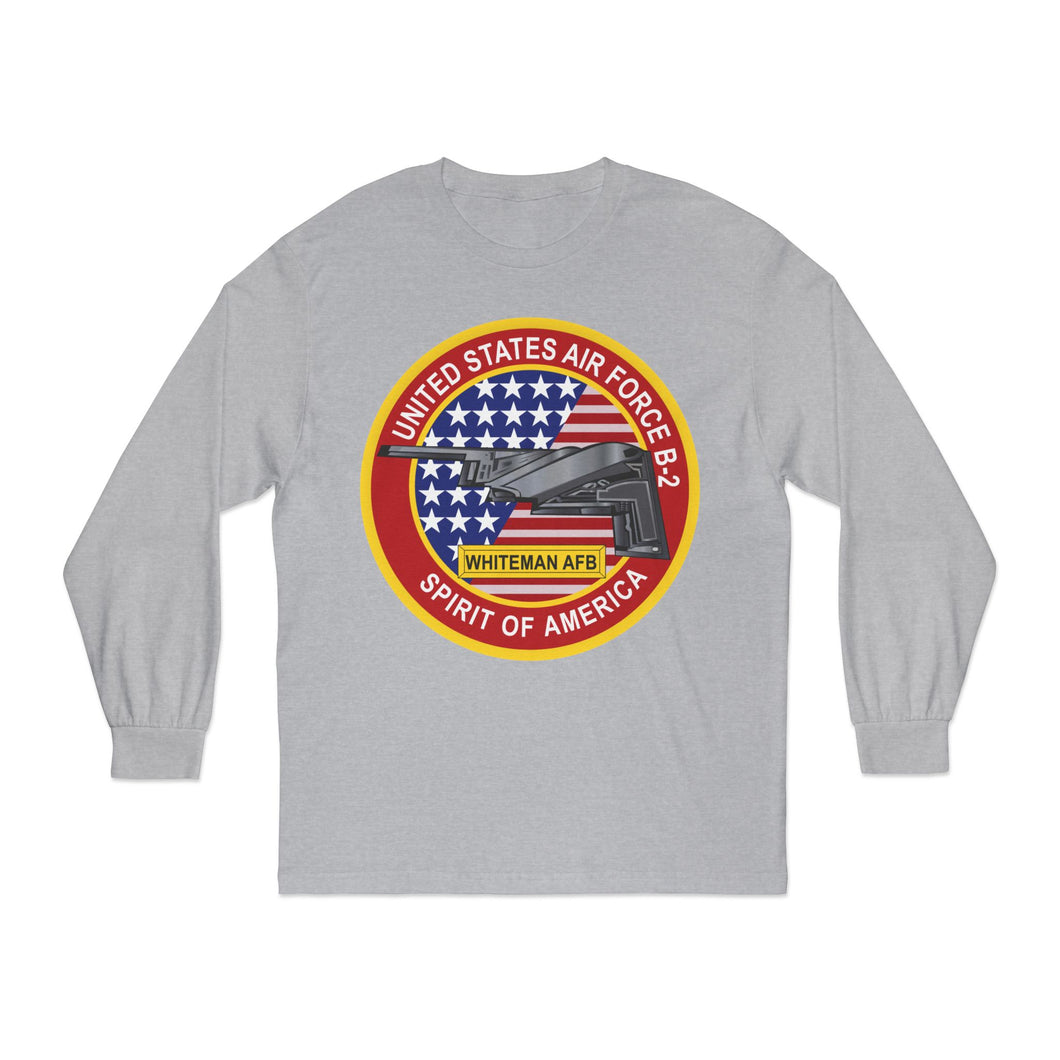 Unisex Classic Long Sleeve T-Shirt - Usaf - B2 - Spirit - Stealth Bomber Wo Txt