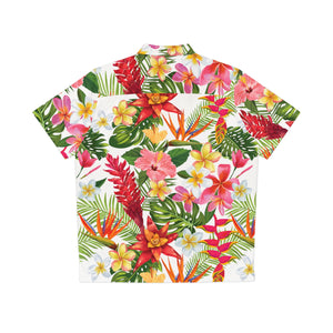 Men's Hawaiian Shirt (AOP) - Tropical Flowers X 300