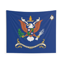 Load image into Gallery viewer, Indoor Wall Tapestries - 1st Battalion, 75th Infantry Regiment - &quot;Sua Sponte&quot; - Regimental Colors Tapestry
