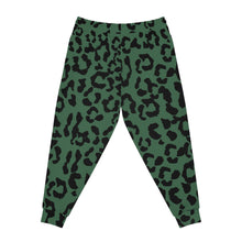 Load image into Gallery viewer, Athletic Joggers (AOP) - Leopard Camouflage - Green-Black
