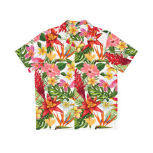 Load image into Gallery viewer, Men&#39;s Hawaiian Shirt (AOP) - Tropical Flowers X 300
