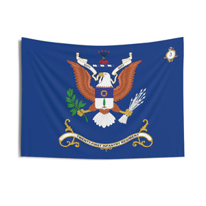 Indoor Wall Tapestries - 3rd Battalion, 21st Infantry Regiment - DUTY - Regimental Colors Tapestry