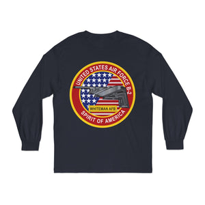 Unisex Classic Long Sleeve T-Shirt - Usaf - B2 - Spirit - Stealth Bomber Wo Txt