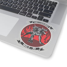 Load image into Gallery viewer, Kiss-Cut Stickers - USMC - Marine Aviation Logistics Squadron 39 - MALS 39 - Hellhounds - wo txt
