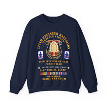 Load image into Gallery viewer, Unisex Heavy Blend™ Crewneck Sweatshirt - 227th Engineer Battalion, 29th Infantry Brigade Combat Team - Camp Arifjan Kuwait - OIF w IRAQ SVC
