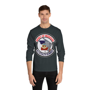 Unisex Classic Long Sleeve T-Shirt - Usaf - B2 - Spirit Of Missouri - Stealth Bomber Wo Txt