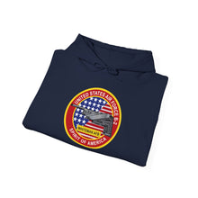 Load image into Gallery viewer, Unisex Heavy Blend™ Hooded Sweatshirt - Usaf - B2 - Spirit - Stealth Bomber Wo Txt
