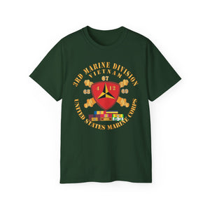 Unisex Ultra Cotton Tee - USMC - 3rd Marine Division - Special - 2 X 300