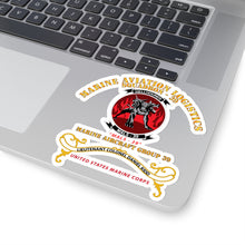 Load image into Gallery viewer, Kiss-Cut Stickers - USMC - Marine Aviation Logistics Squadron 39 - MALS 39 - Kidd
