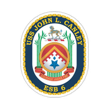 Load image into Gallery viewer, Kiss-Cut Stickers - USS John L Canley ESB 6 X 300
