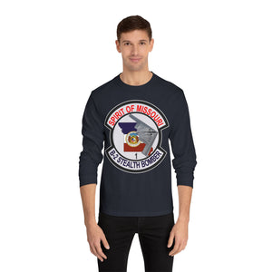 Unisex Classic Long Sleeve T-Shirt - Usaf - B2 - Spirit Of Missouri - Stealth Bomber Wo Txt