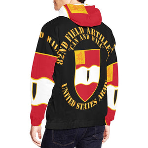 Men's All Over Print Hoodie (USA Size) (Model H13) - 82nd Field Artillery - Can and Will