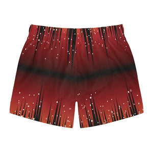 Swim Trunks - Red Night Sky Full of Stars