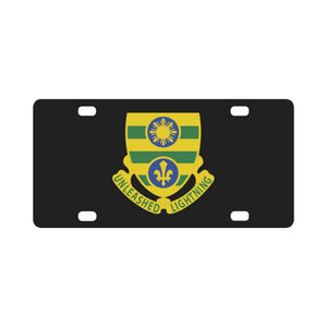 109th Armor Regiment - DUI wo Txt X 300 Classic License Plate