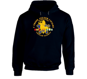 Army - C Troop, 1st-9th Cavalry - Headhunters - Vietnam Vet W 1966-1967 Vn Svc X 300 Classic T Shirt, Crewneck Sweatshirt, Hoodie, Long Sleeve