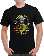 Load image into Gallery viewer, Army - Vietnam Combat Vet - 2nd Bn 502nd Infantry - 101st Airborne Div Ssi  Classic T Shirt, Crewneck Sweatshirt, Hoodie, Long Sleeve
