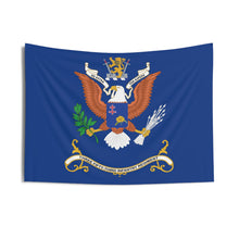 Load image into Gallery viewer, Indoor Wall Tapestries - 353rd Infantry Regiment Regimental Colors Tapestry - Ad ASTRA PER ASPERA
