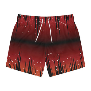 Swim Trunks - Red Night Sky Full of Stars