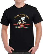 Load image into Gallery viewer, Navy - Seabee - Desert Storm Veteran X 300 T Shirt
