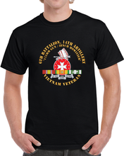 Load image into Gallery viewer, 6th Battalion, 14th Artillery Regiment - Dui - Vn Svc Bar - Top X 300 Classic T Shirt, Crewneck Sweatshirt, Hoodie, Long Sleeve
