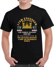 Load image into Gallery viewer, 11th Engineer Battalion - Camp Humphries 2nd Infantry Division - Korea X 300 Classic T Shirt, Crewneck Sweatshirt, Hoodie, Long Sleeve
