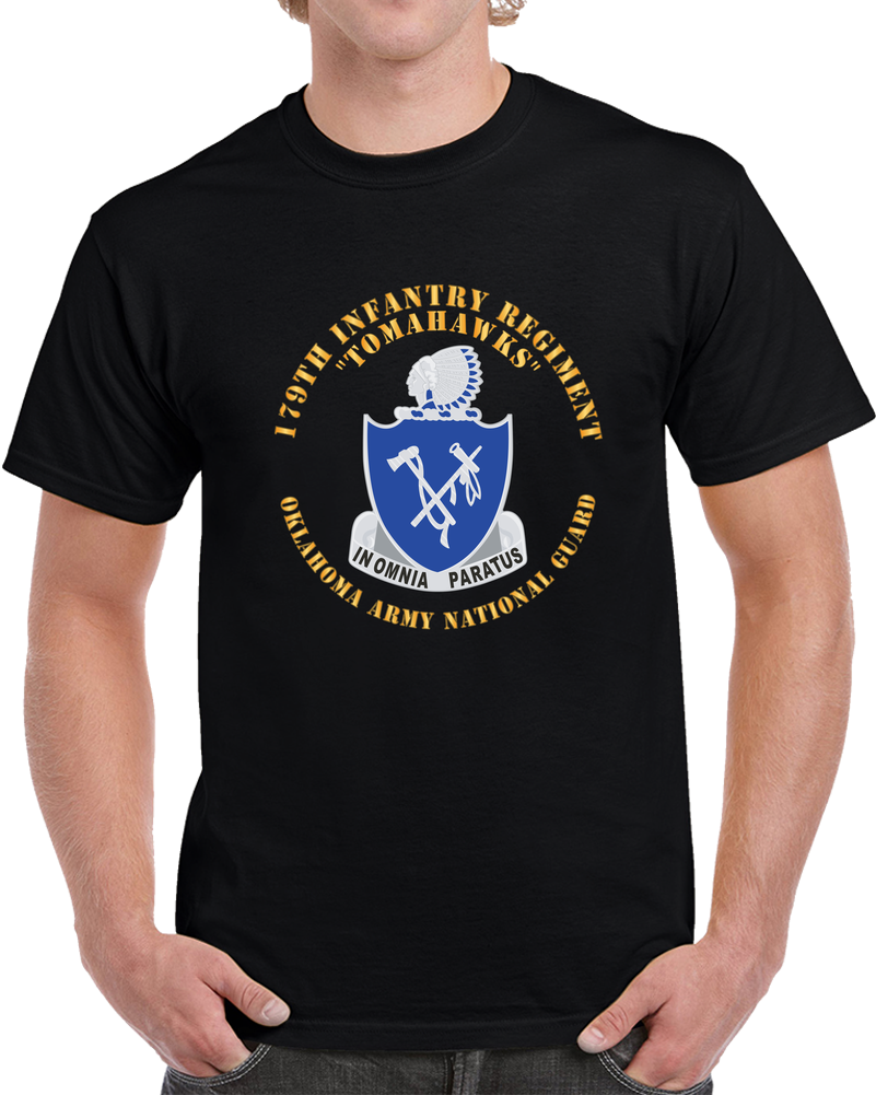 179th Infantry - Dui - Okarng - Inf Branch X 300 T Shirt