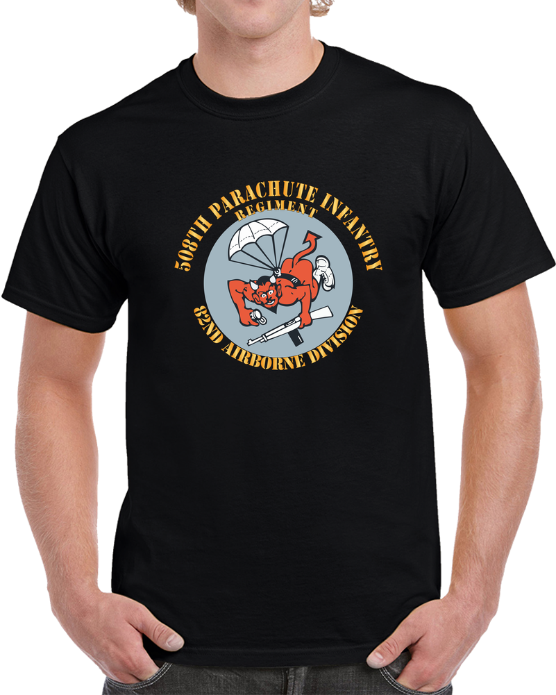 82nd Airborne Div - 508th Pir X 300 T Shirt