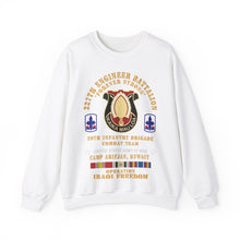 Load image into Gallery viewer, Unisex Heavy Blend™ Crewneck Sweatshirt - 227th Engineer Battalion, 29th Infantry Brigade Combat Team - Camp Arifjan Kuwait - OIF w IRAQ SVC
