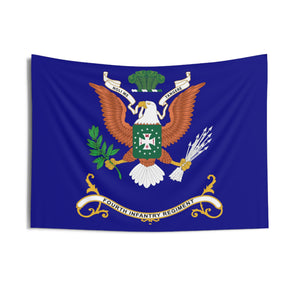 Indoor Wall Tapestries - 4th Infantry Regiment - NOLI ME TANGERE - Regimental Colors Tapestry