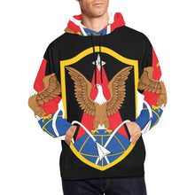 Load image into Gallery viewer, Men&#39;s All Over Print Hoodie (USA Size) (Model H13) - 1st Space Brigade - SSI wo Txt
