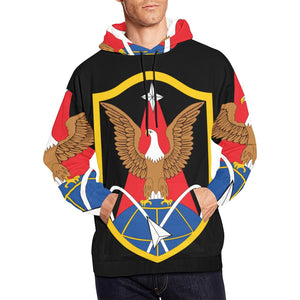 Men's All Over Print Hoodie (USA Size) (Model H13) - 1st Space Brigade - SSI wo Txt