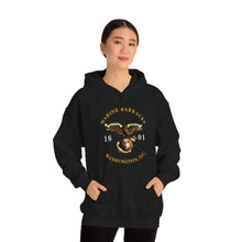 Load image into Gallery viewer, Unisex Heavy Blend™ Hooded Sweatshirt - Marine Barracks - Washington, D.C 1801 X 300
