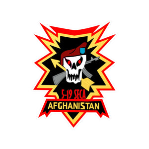 Kiss-Cut Vinyl Decals - SOF - 5th Bn 19th SFG - Afghanistan