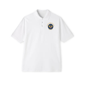 Men's Piqué Polo - 8th Air Force - WWII - USAAF