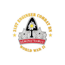 Load image into Gallery viewer, Kiss-Cut Vinyl Decals - Army - 31st Engineer Combat Bn - World War II
