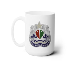 Load image into Gallery viewer, White Mug 15oz -  Army - 1st Airborne Bde - TXARNG - DUI wo Txt X 300
