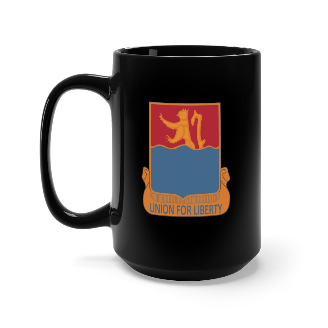 Black Mug 15oz - Army - 516th Airborne Infantry Regiment - DUI wo Txt X 300