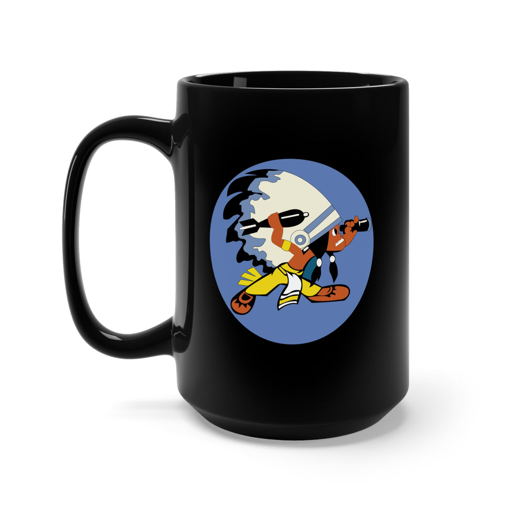 Black Mug 15oz - AAC - 406th Bombardment Squadron wo txt X 300