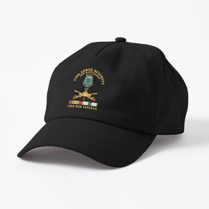 Dad Hat - 3rd Bn 33rd Armor Branch w 33rd Armor DUI - Cold War Veteran - COLD SVC - Hat X 300 Cap