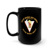 Load image into Gallery viewer, Black Mug (11oz, 15oz) -AAC - 781st Bomb Squadron - 465th BG - WWII
