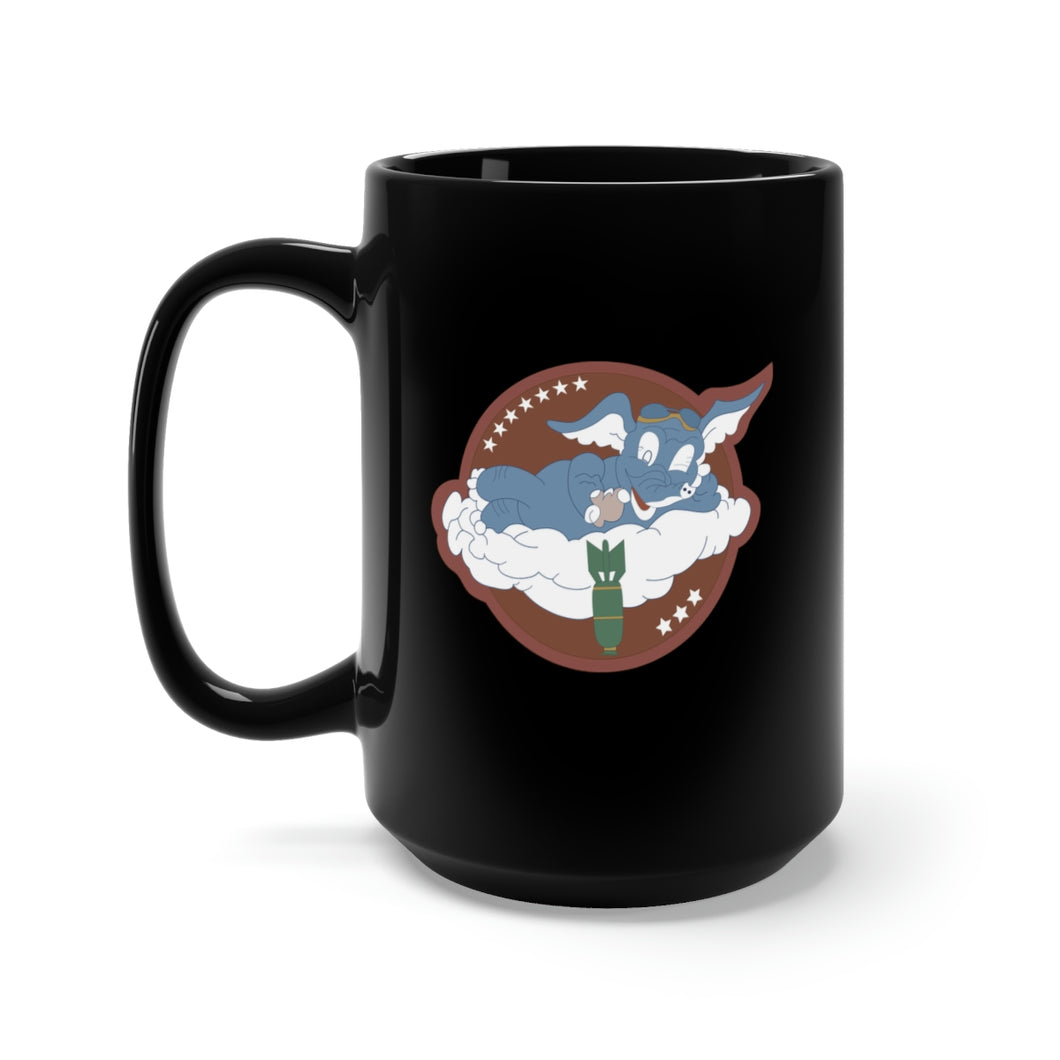 Black Mug 15oz - AAC - 873rd Bomb Squadron, 498th Bomb Group - 20th AAF wo Txt X 300