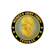 Load image into Gallery viewer, Kiss-Cut Vinyl Decals - Army - Women&#39;s Army Corps Veteran
