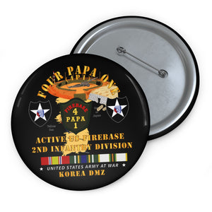 Custom Pin Buttons - 4P1 - Active Firebase - 2nd ID w KOREA SVC