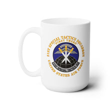 Load image into Gallery viewer, White Ceramic Mug 15oz - 21st Special Tactics Squadron - First There X 300
